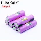 LiitoKala 100% Оригинальный 3,7 в INR 18650 30Q 3000 мАч перезаряжаемые батареи для 18650 батареи с высоким разрядом + DIY Nicke Litokala