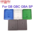 Запасной прозрачный зеленый серый желтый для GBA SP Wвинтовой игровой картридж корпус Корпус для GB GBC чехол для карты