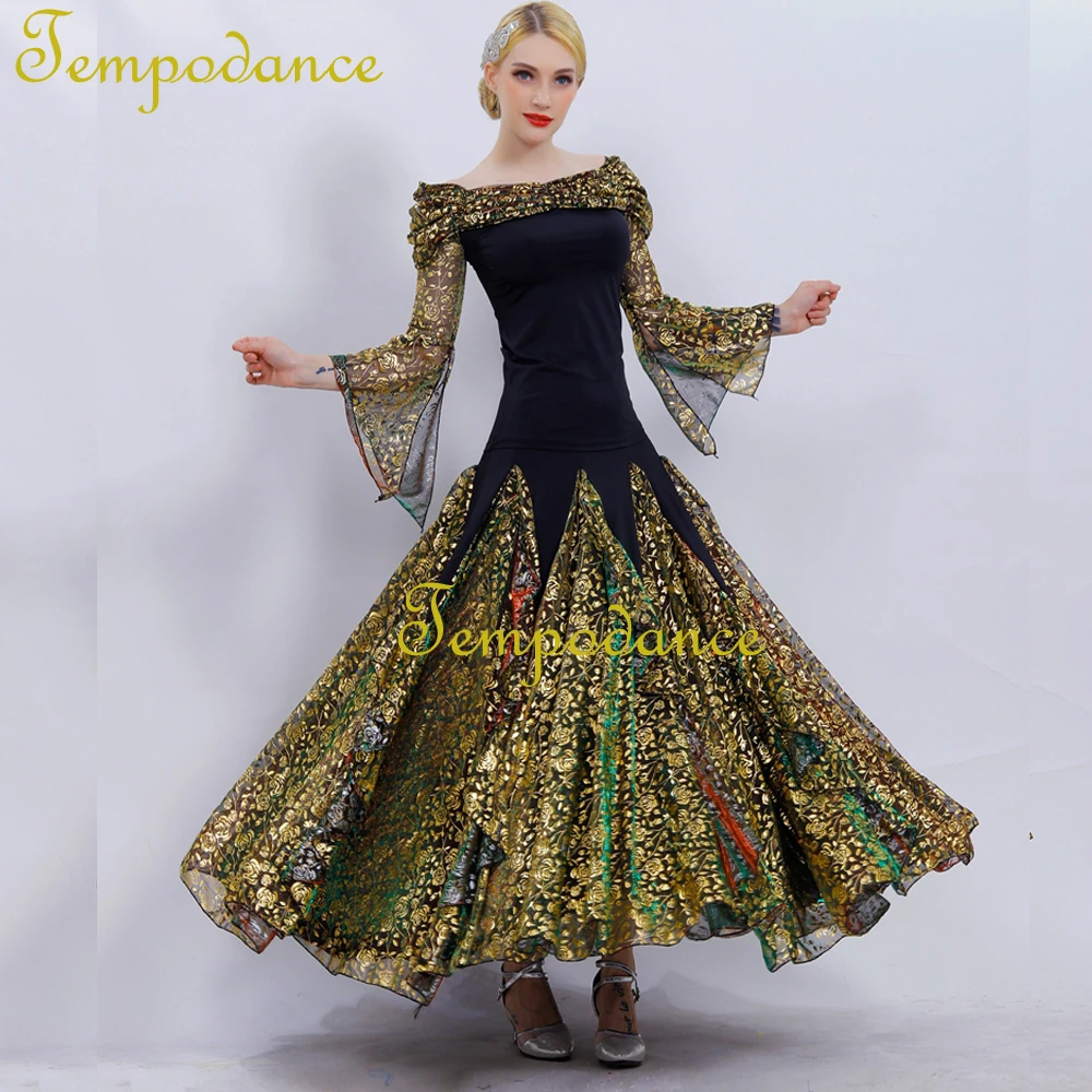 Новинка! Вальс платье Румба Стандартный Гладкий танец платья 2020 стандартное для