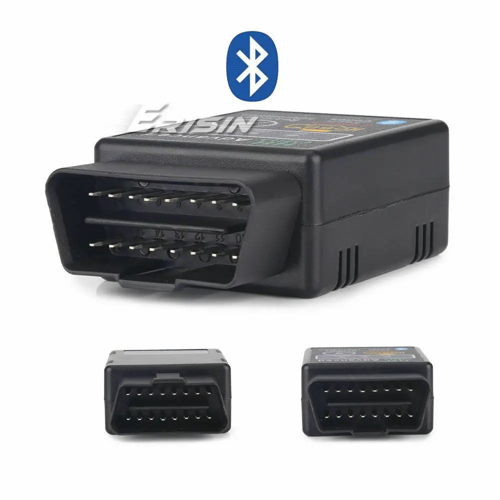 Диагностический модуль Erisin ES360 Torque ELM327 V1.5 OBD2 Bluetooth для Android телефонов и