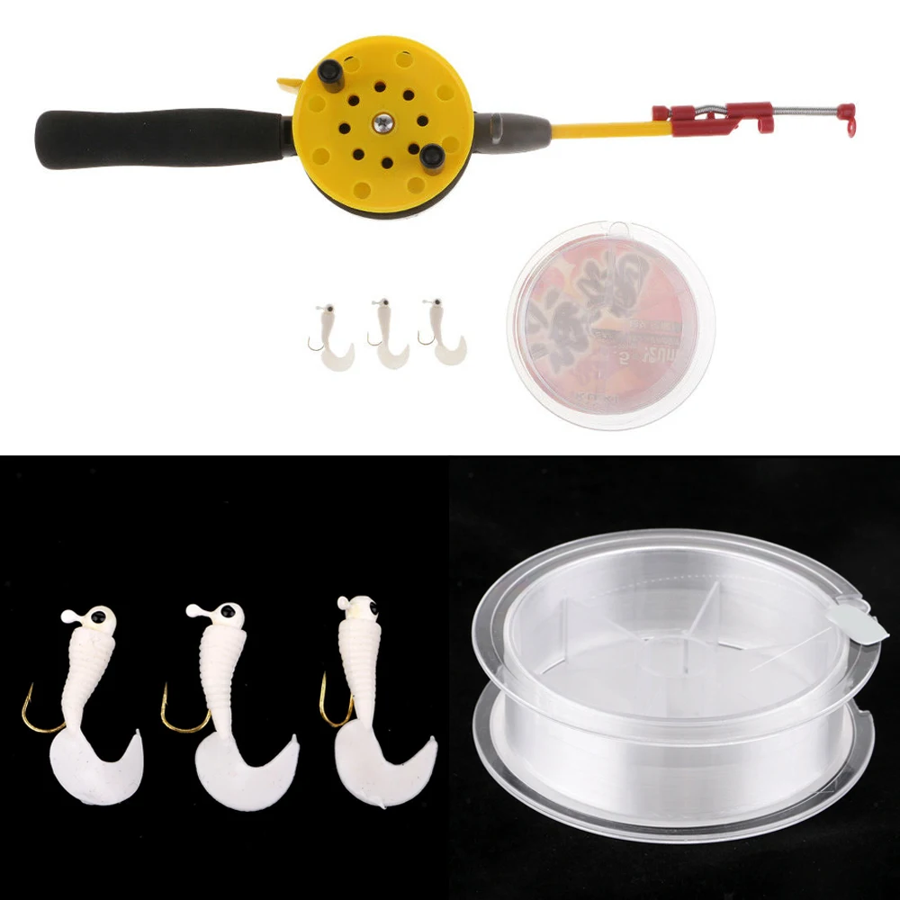 41cm Ice Fishing Rod Reel Combo Detachable Portable Mini Pole with Reel|Удочки| |