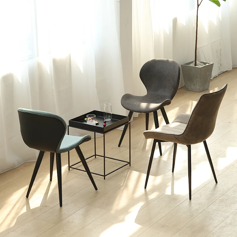 Мебель для ресторана в скандинавском стиле стул столовой современный Pu