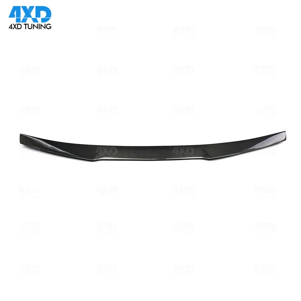 Задний спойлер в стиле M4 для BMW E46 Sedan задний бампер из углеродного волокна
