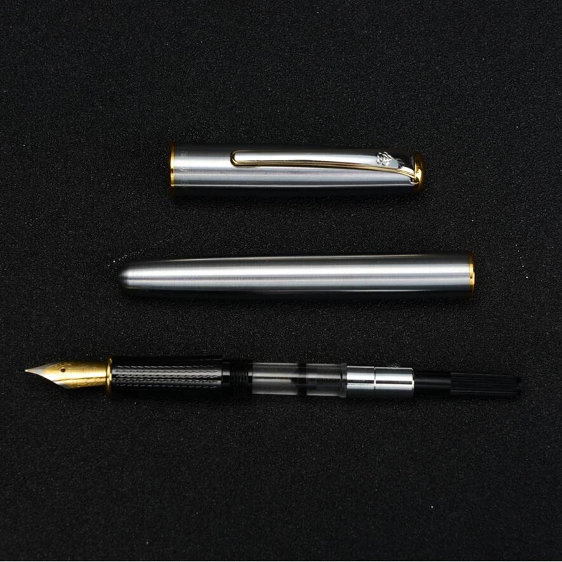 Классический дизайн полностью Металлическая чернильная авторучка роскошная