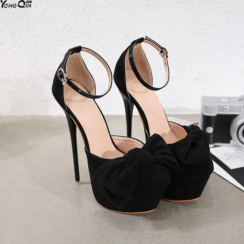 

New Big Flower Stiletto Heel Buckle High Heels Women Pumps Sexy Thin Heels Woman Shoes