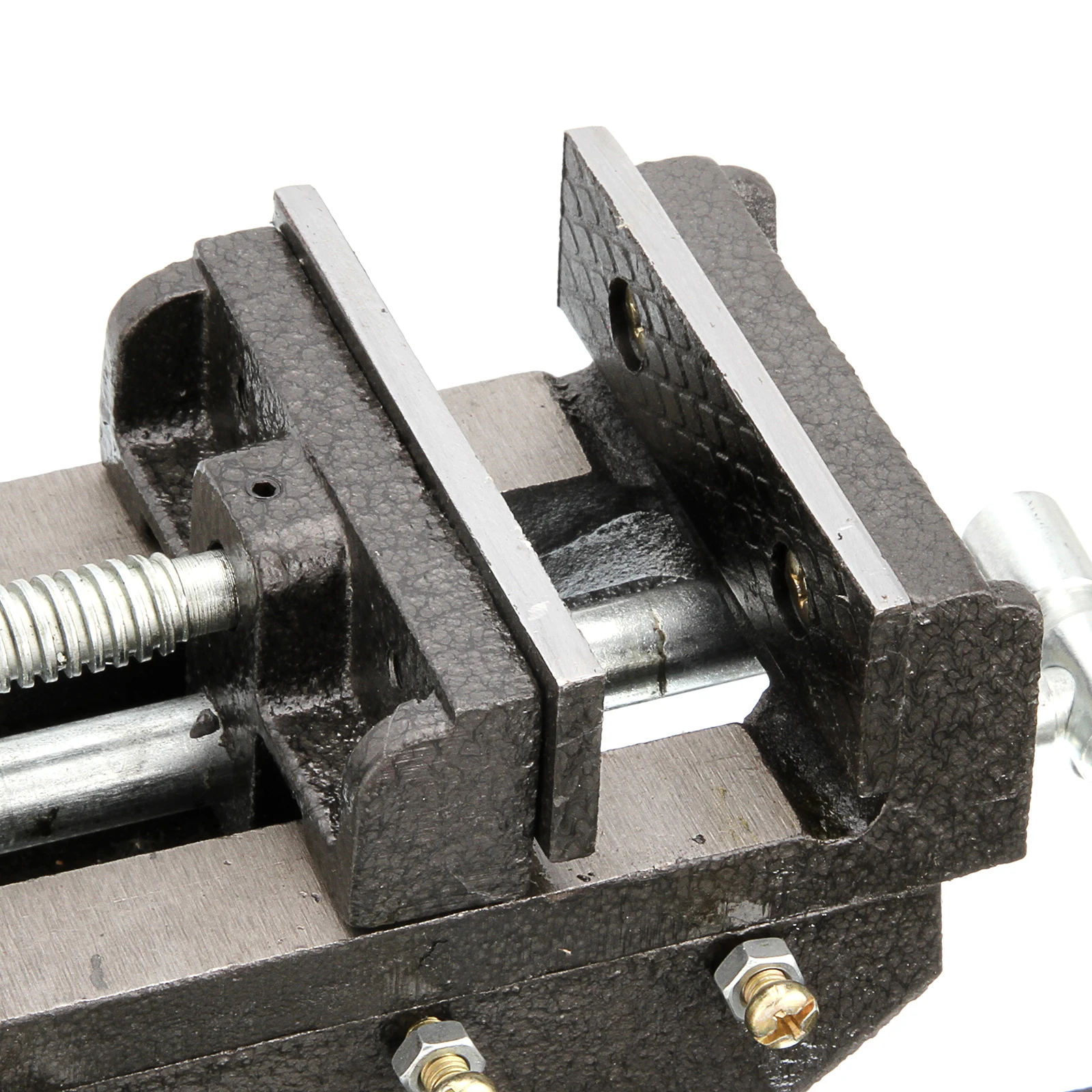 

100mm/4" Cross Sliding Drill Press Vice Machine Vice Hand 2 Way Clamp Vise