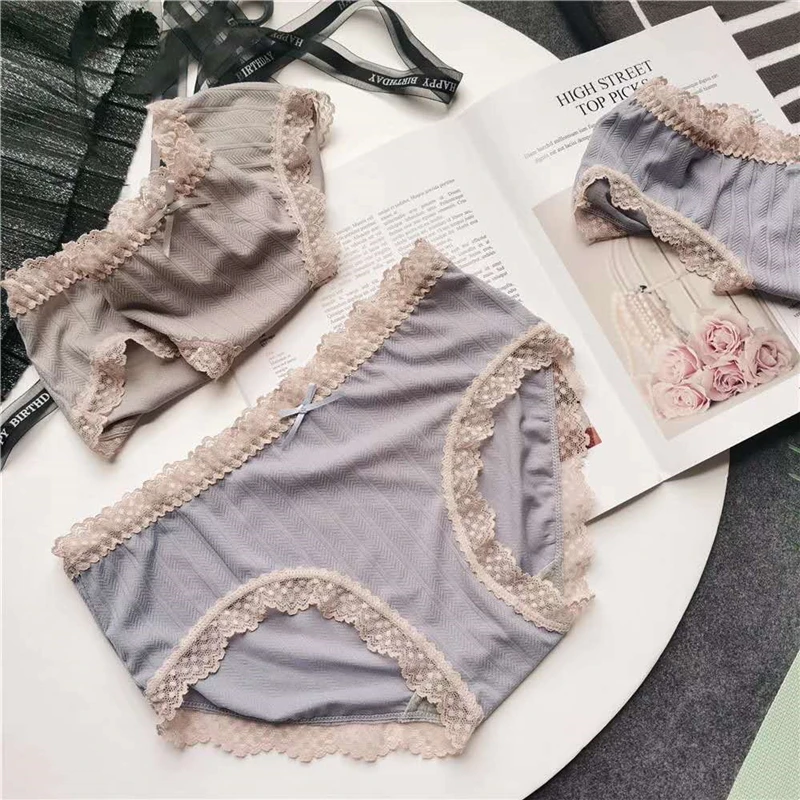 трусы женские новые кружевные с низкой талией дышащие сексуальные бесшовные