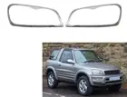 Хромированная накладка на переднюю фару для Toyota XA10 RAV4 1994-2000, декоративная рамка для передней фары, автомобильные аксессуары