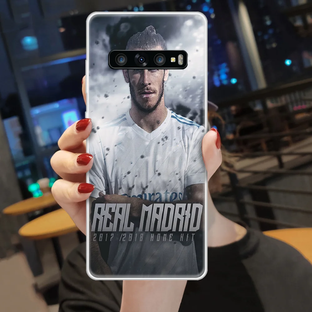 

Gareth Bale soccer football 11 Phone Case cover hull For SamSung Galaxy S M 6 7 8 9 10 20 30 31 Edge Plus E Lite transparent