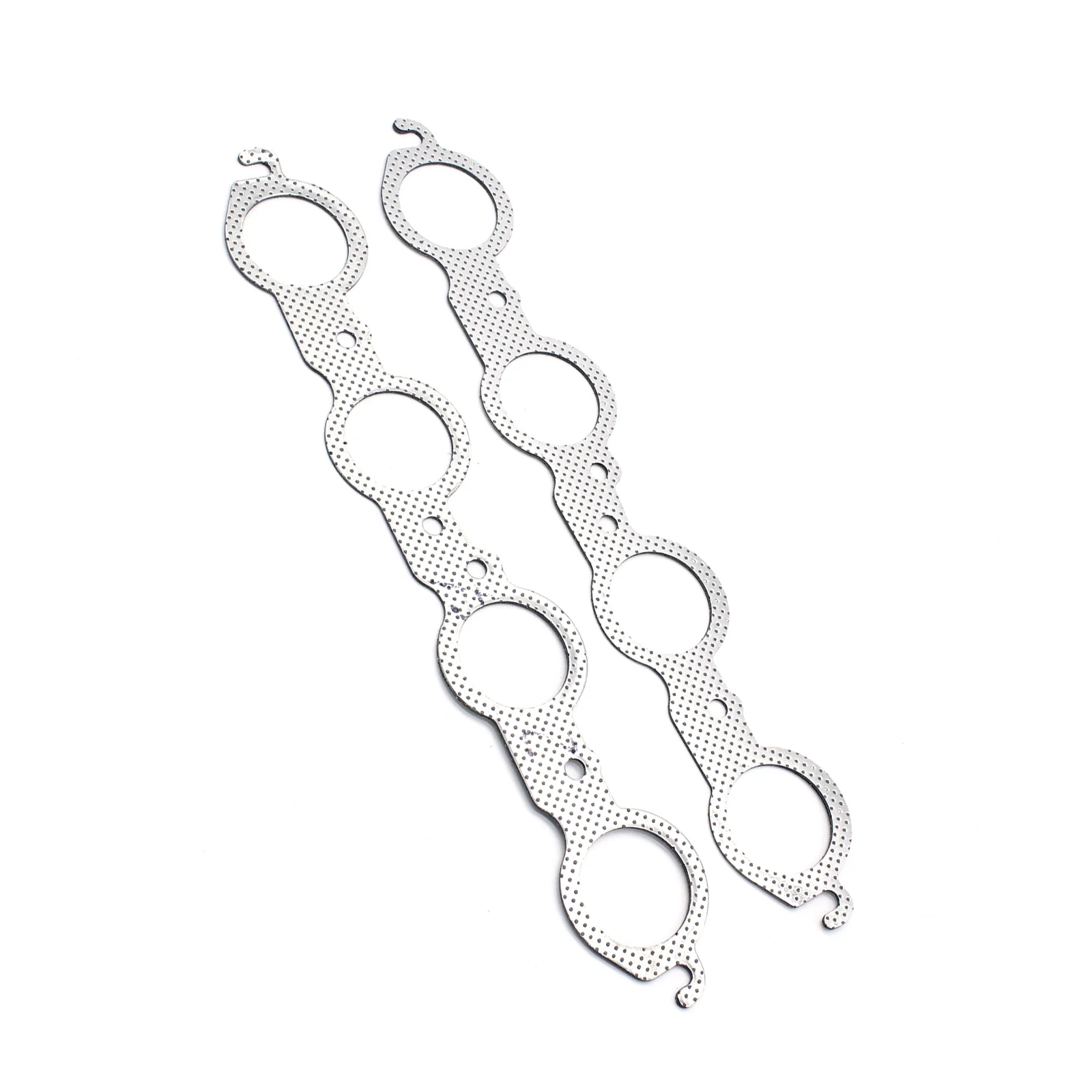 

2pcs Exhaust Manifold Gaskets Steel Exhaust Manifold Gasket Set for Holden Commodore & HSV V8-Engine LS1/LS2/LS3/L76/L77/L98