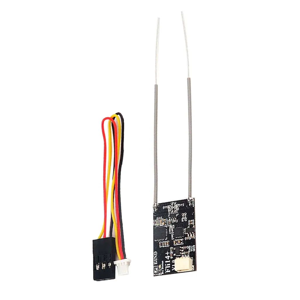 Микро приемник Fli14 + 14CH для FS i10 iT4S радиопередатчик RC|Детали и аксессуары| |