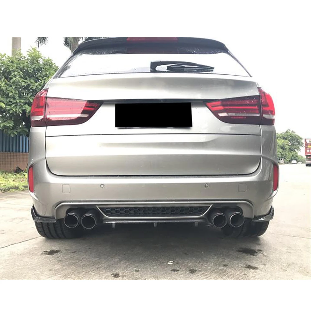 Автомобильный задний бампер диффузор защитный спойлер для BMW F85 X5M F86 X6M M Sport SUV 4 Door