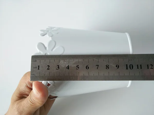 10 шт./лот D10XH10CM мини ваза Маленькая горшки железные Свадебные украшения белый