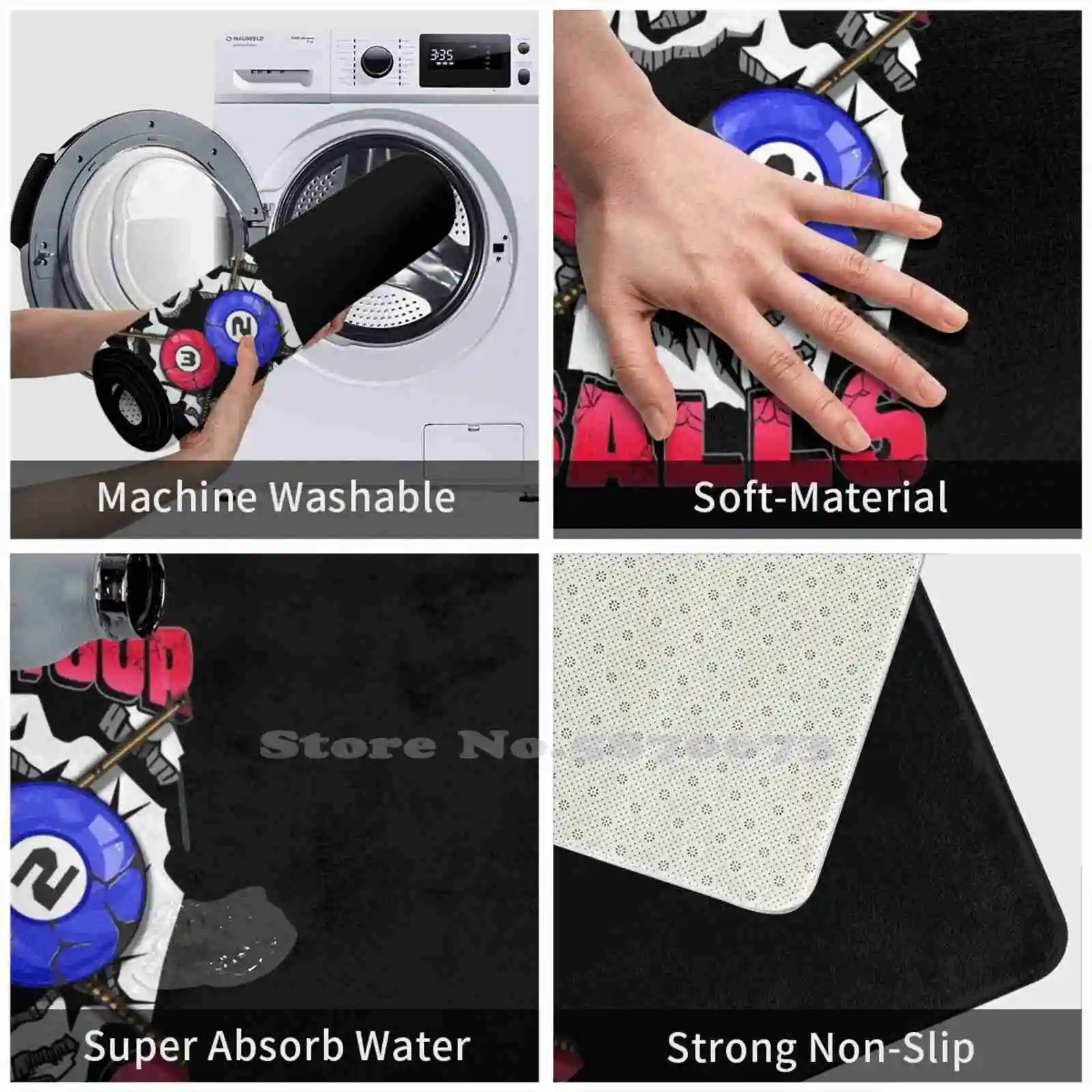 Я здесь чтобы разбить ваши шары забавный бильярдный бассейн удобный дверной