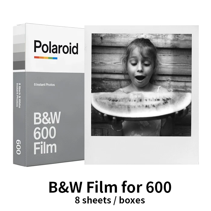 Оригинальные Polaroid Instant 600 цветная черно белая пленка для Onestep2 Instax Camera SLR680 636 637 640 650