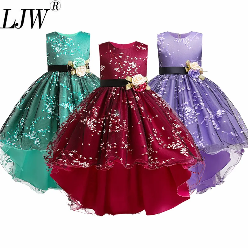 Платье для девочек с вышивкой без рукавов на Рождество | Детская одежда и обувь