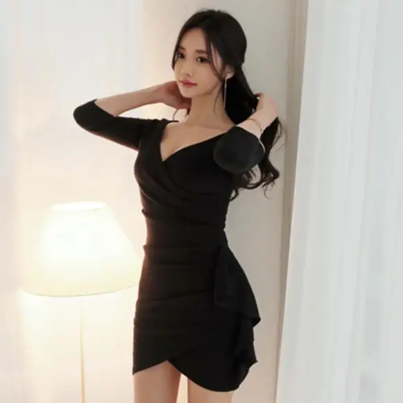 2020 женское платье посылка бедра vestidos largos с неровным подолом сексуальное