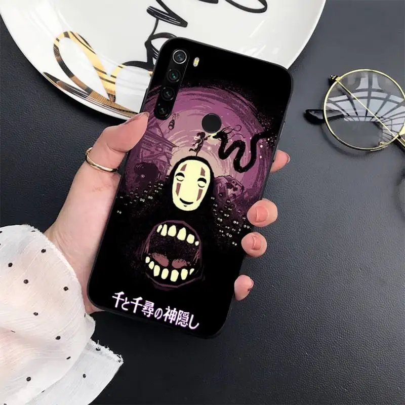 

Anime Spirited Away no Face Man daisy Phone Case For Xiaomi Redmi 7 8 9t a3Pro 9se k20 mi8 max3 lite 9 note 9s 10 pro