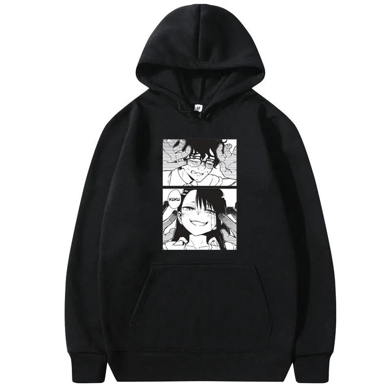 

Kawaii Cute Anime Don't Toy with Me Miss Nagatoro Graphic Print Hoodie Men Women Fashion Hoodies Sweatshirt Casual Streetwear