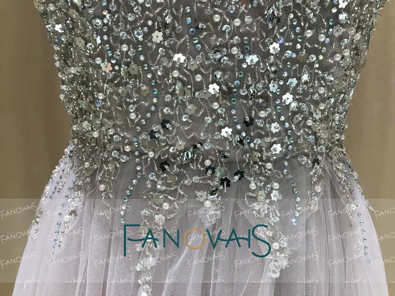 Роскошные розовые вечерние платья 2019 Выпускные Длинные с разрезом Vestido de Fiesta Longo