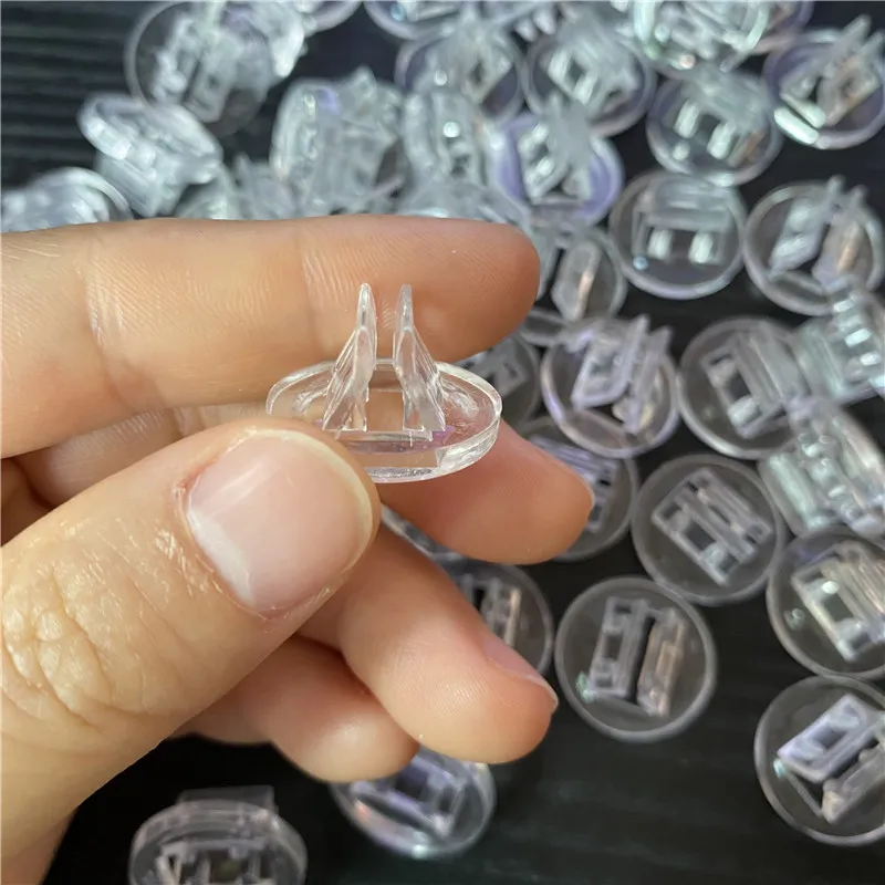 10 шт. Пластик карточек стенд уникальный прозрачный фиксированный реквизит для 2