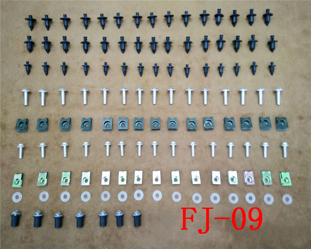 

Обтекатель кузова Комплект болтов Винты для подходит для YAMAHA FJ-09 2015