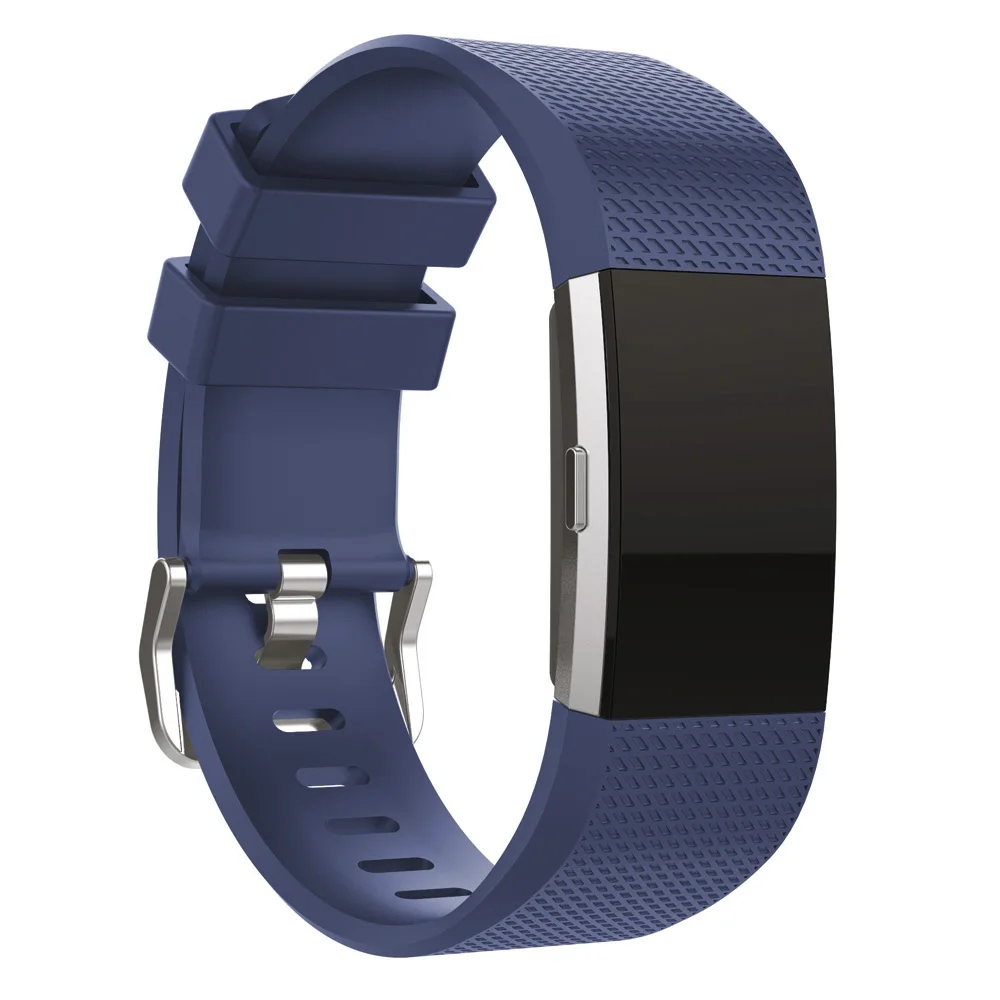 Силиконовый ремешок для Fitbit Charge 2 Аксессуары смарт-браслета сменный Браслет