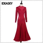 Фламенко, женское платье, стандартная черная одежда waltz для танцев, танго, юбка, костюм, Одежда для танцев