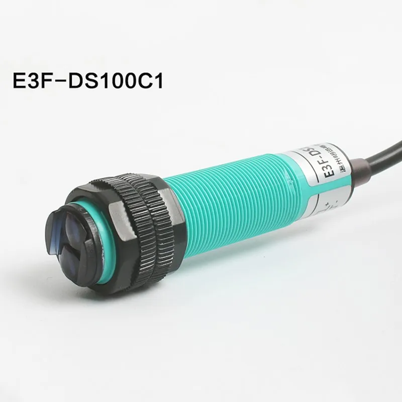 

DC 6V-36V Infrared Diffuse Distance Detector Infrared Sensor NPN 100cm 300mA Photoelectric Switch Controller NO Output Proximity
