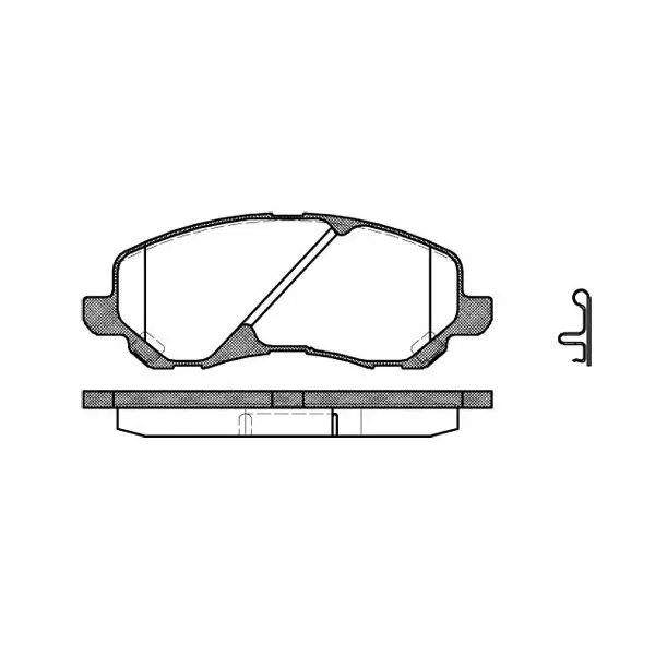 Disc pads.  Mitsubishi Eclipse 01 REMSA 080402 | Автомобили и мотоциклы