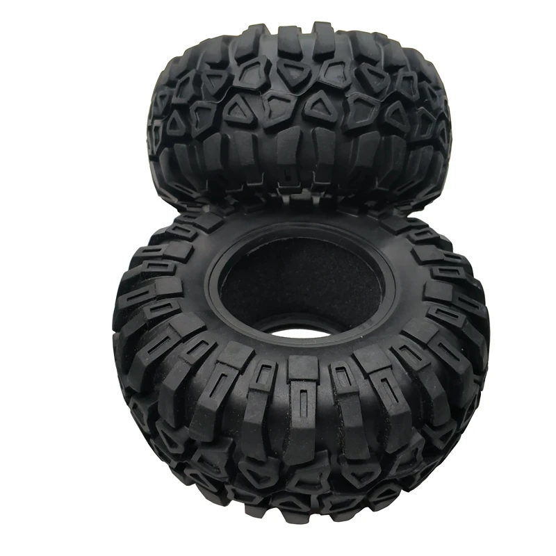

4PCS 2.2 Inch Rubber Tyre 2.2 Wheel Tires 128X60MM for 1/10 RC Crawler Traxxas TRX4 Axial SCX10 90046 Wraith
