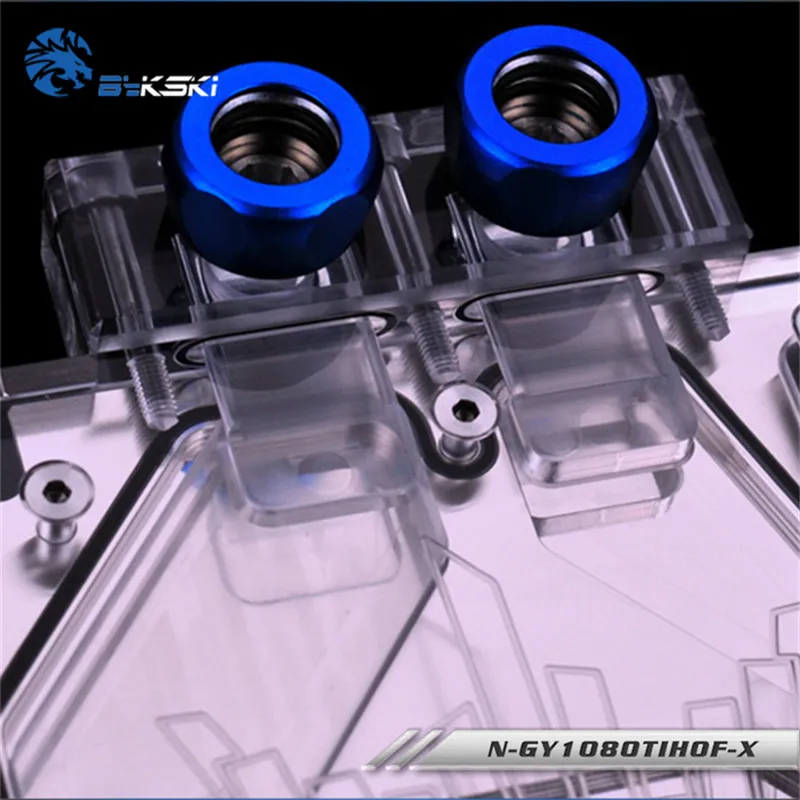 Водяной блок Bykski с полным покрытием графического процессора для видеокарт GALAX