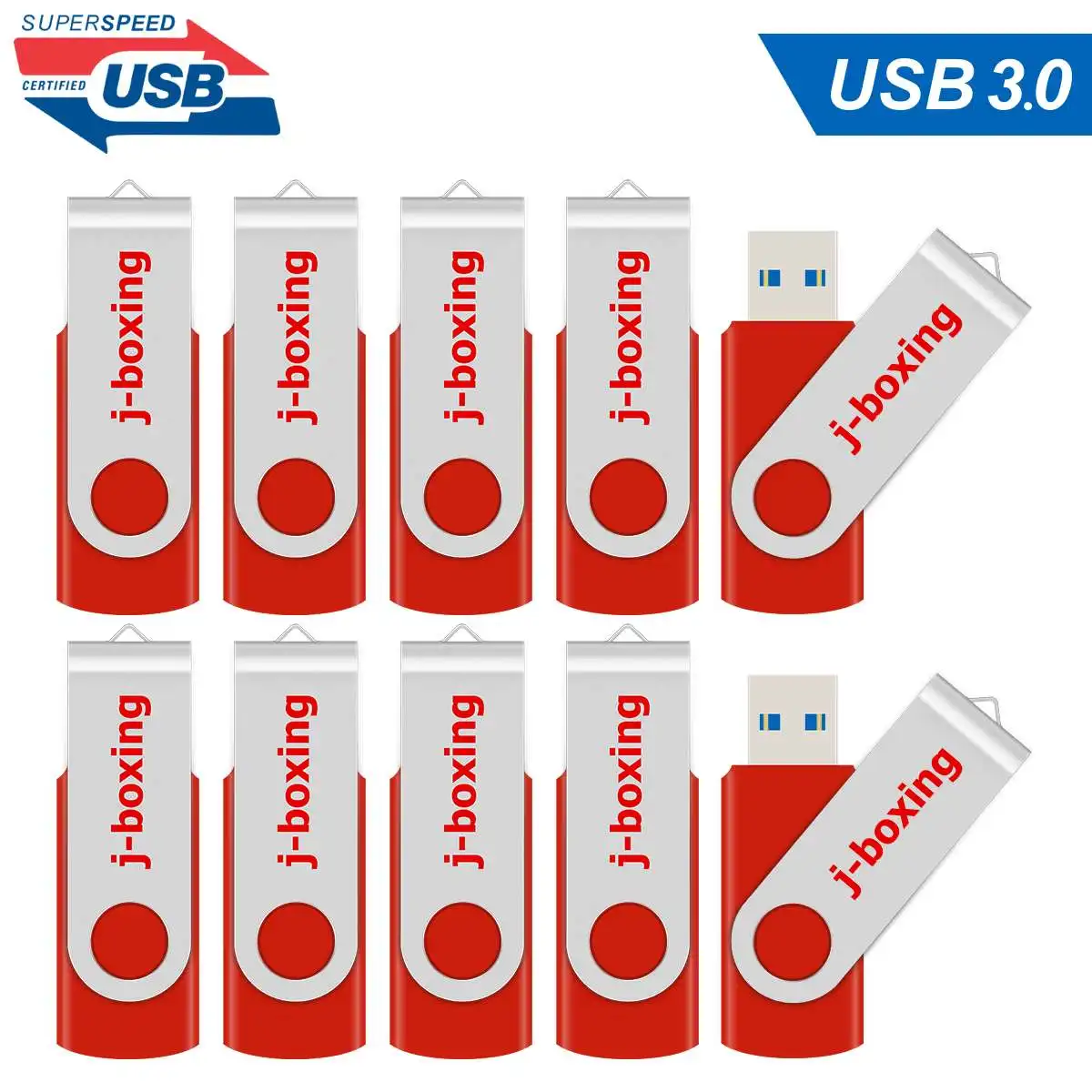 

10 шт., флэш-накопитель USB 3,0, 64 ГБ, 32 ГБ