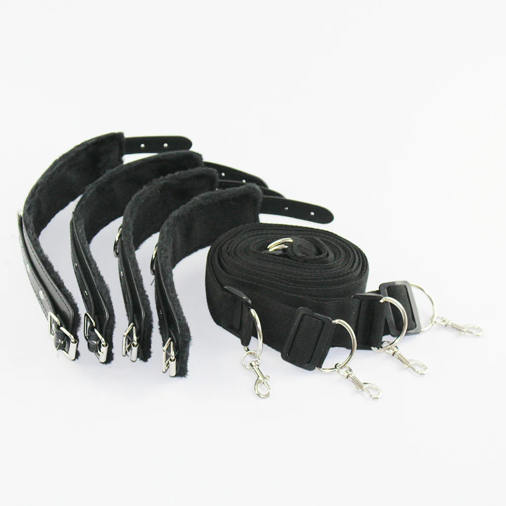 Manyjoy искусственные наручники манжеты на лодыжку под кроватью БДСМ бандаж ремешок