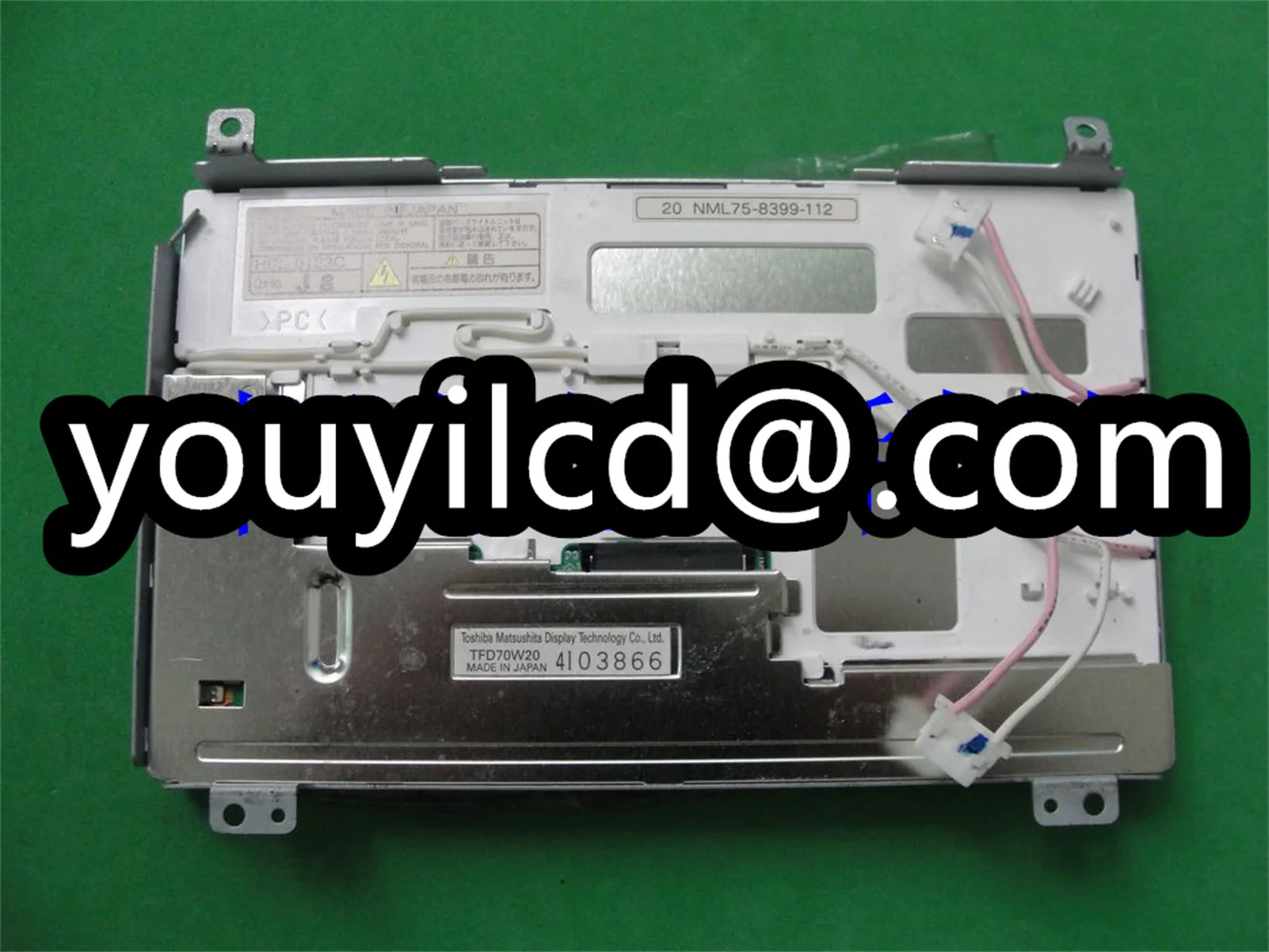 

TFD70W20 NML75-8399-113 оригинальный 7-дюймовый ЖК-дисплей для автомобиля GPS