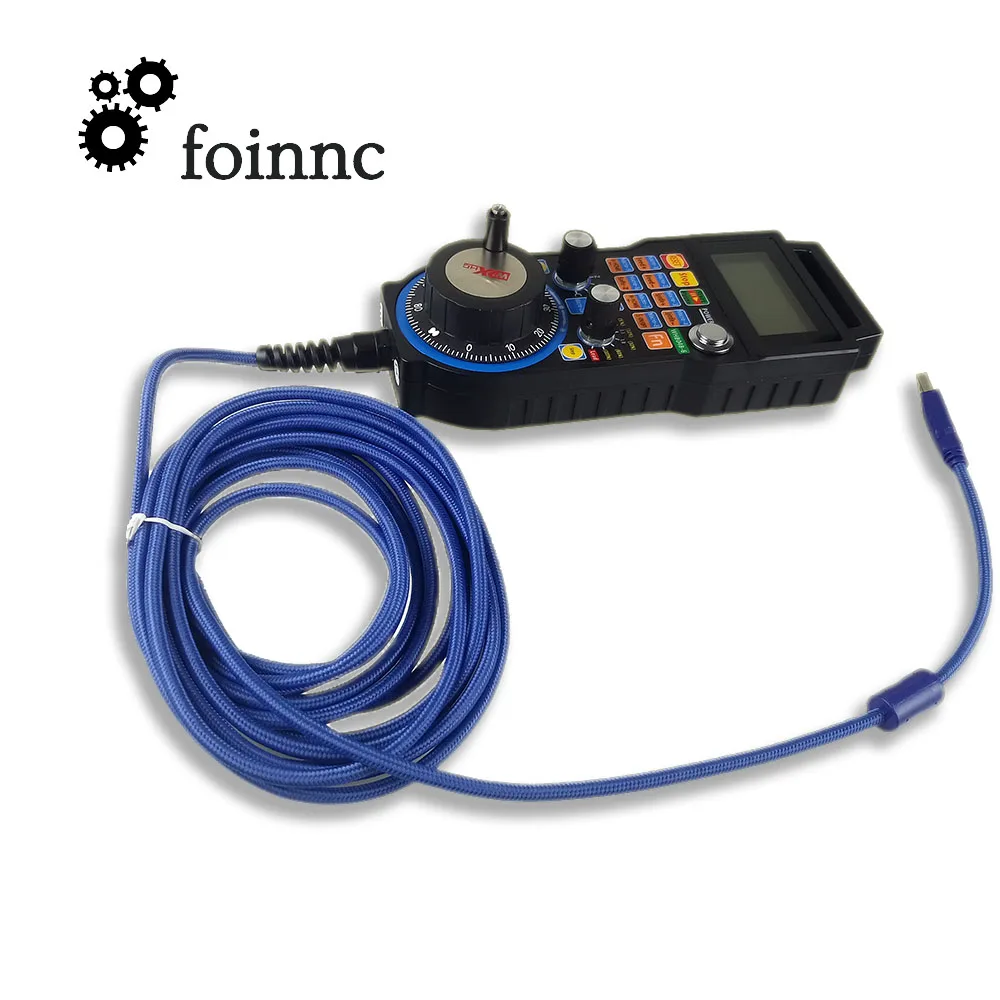 CNC Mach3 USB проводной MPG 4/6 оси (опционально) подвесной маховик WHB04B для фрезерного и
