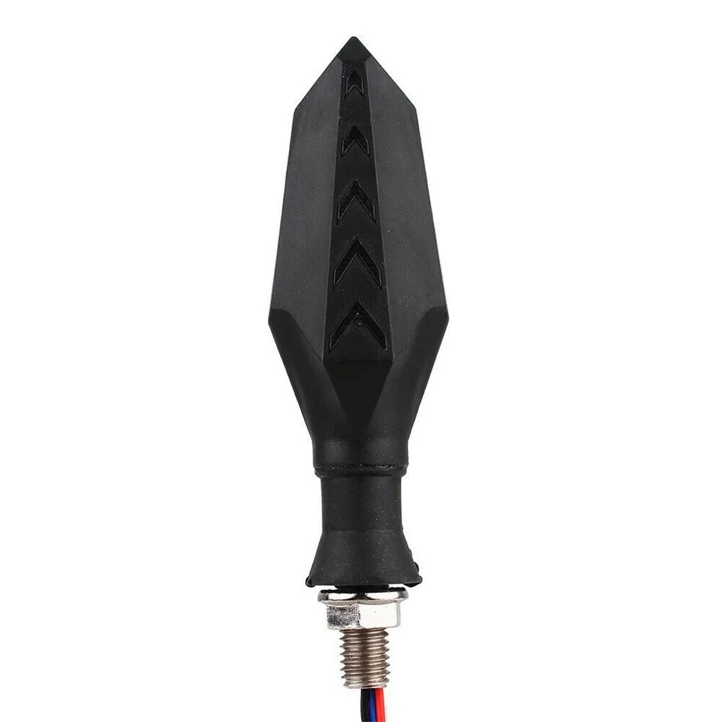 2 шт. 8 мм универсальные мотоциклетные светодиодный Поворотная сигнальная лампа