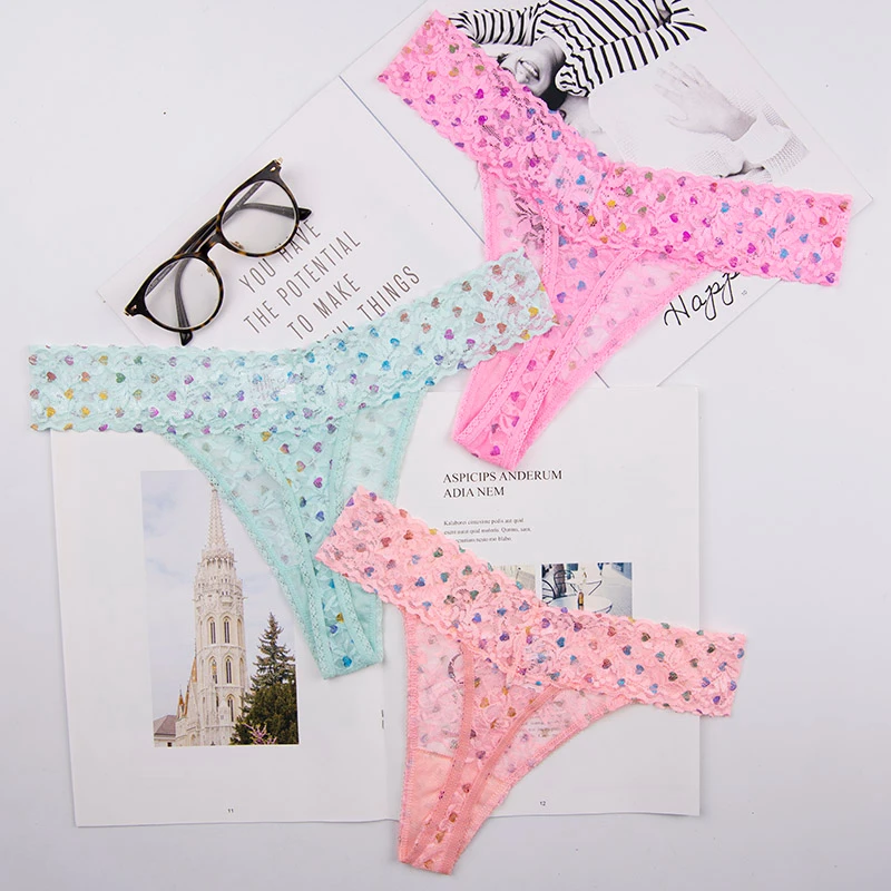 Женские хлопковые трусы плавки для мальчика с принтом стринги Нижнее белье