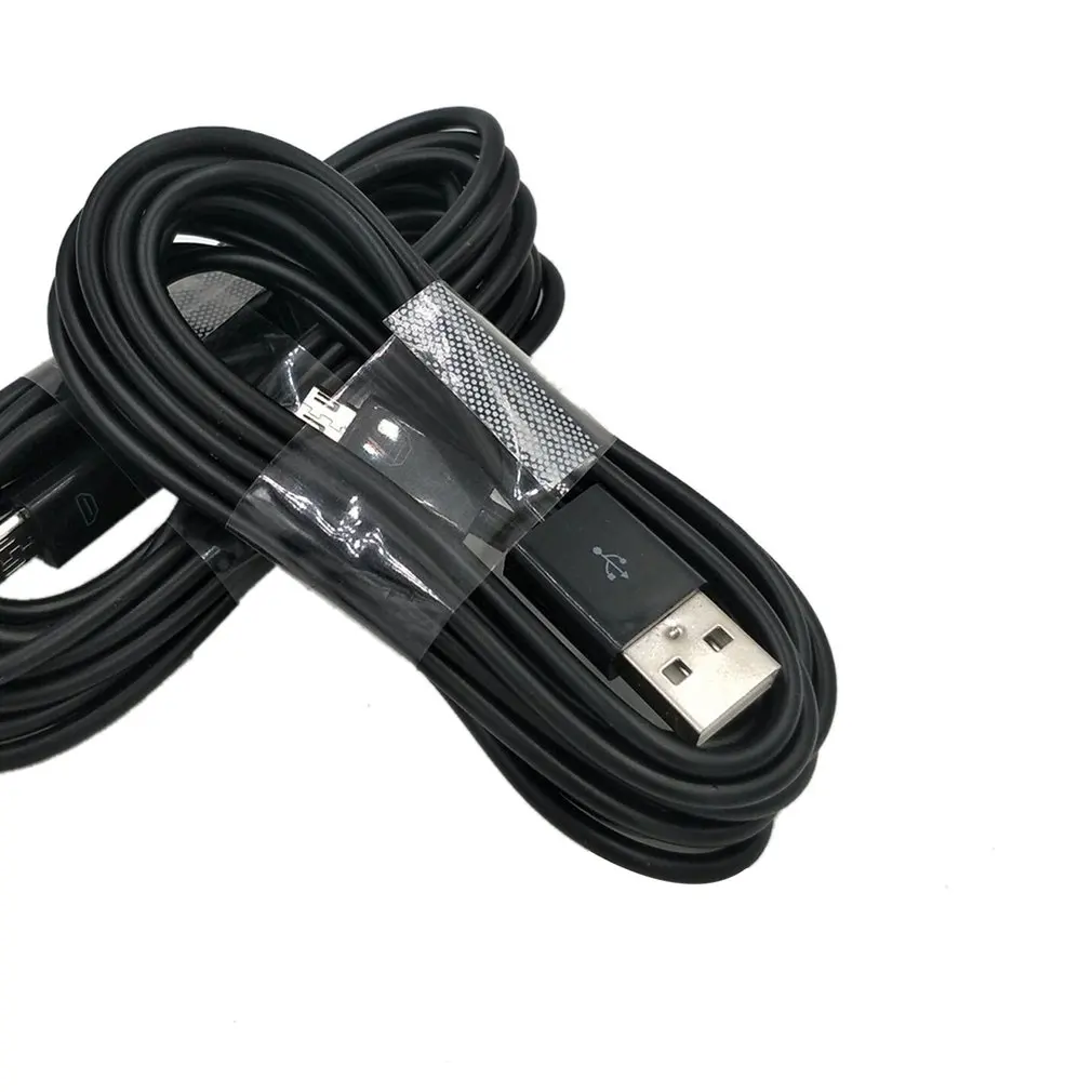 3M дополнительный длинный кабель зарядного устройства микро-usb Play зарядный шнур для PS4 для беспроводного контроллера черный