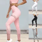 Новинка хит продаж женские леггинсы с золотым принтом без прозрачные леггинсы для фитнеса женские брюки для йоги с эффектом пуш-ап