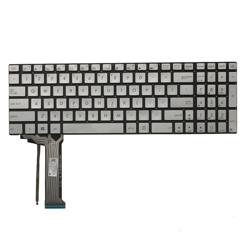 Клавиатура для ноутбука с подсветкой США ASUS GL752 GL752V GL752VL GL752VW GL752VWM ZX70 ZX70VW GL771 GL771J