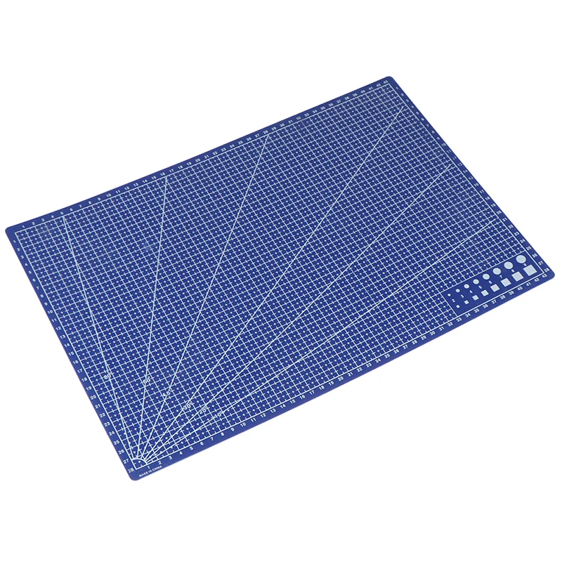 1Pcs A3 PVC Rectangular Grid Line Cutting Mat DIY Tool 45cm x30cm | Канцтовары для офиса и дома