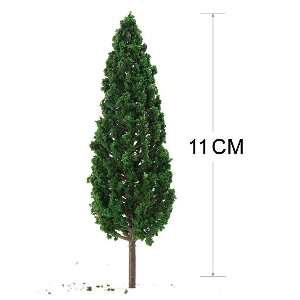 

Model Complete Trees Pine Plastic Railway Trees 15cm Accessories Decor