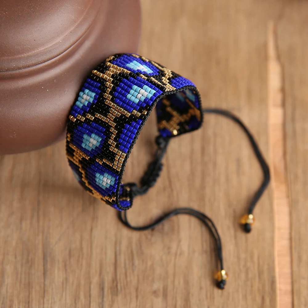 

YAUKIA Bohemia MIYUKI Bracelet Fashion Jewelry Gift Bracelet Lady Tortoise Pattern Boho Jewelry Chic Pulseras Mujer Bileklik