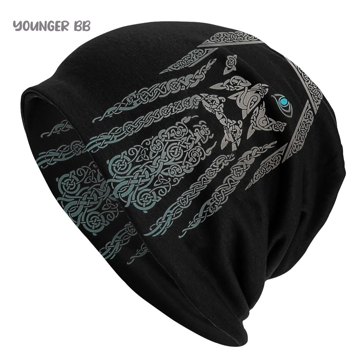 

Vikings Pirate Men Women's Beanie Hats ODIN Knitted Hat Hip Hop Earmuff Bonnet Street Skullies Beanies