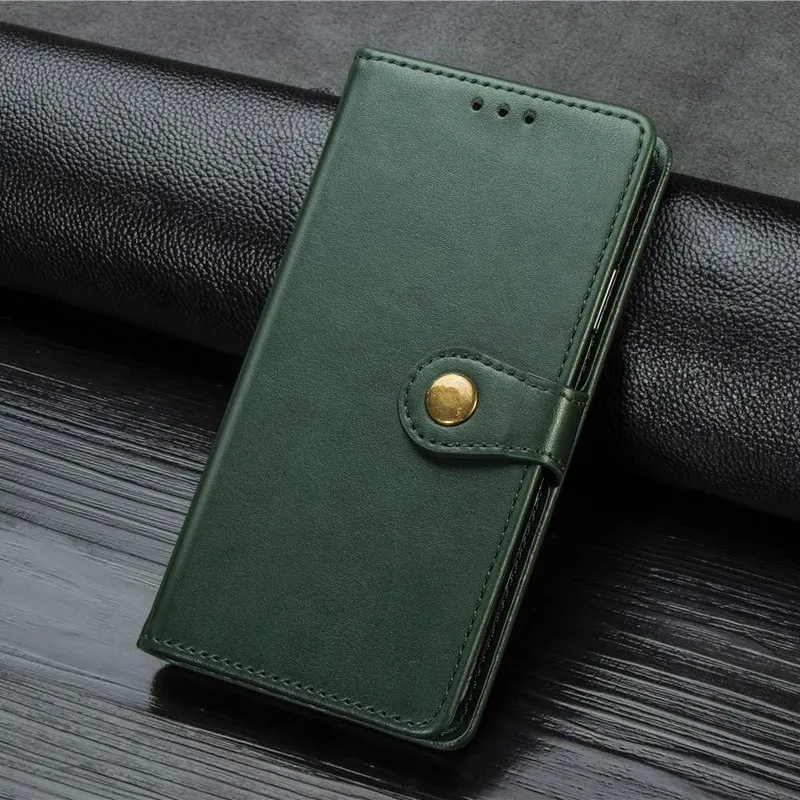 Green Бизнес-стиль, кожаный чехол для iPhone 7 8 6 s 6s plus X XR XS 11 Pro Max Пряжка Бумажник откидная крышка для iPhone 11 чехол iPhone XR - Цвет: Green
