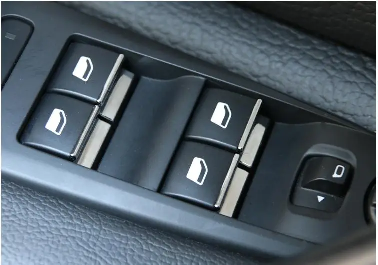 Для Peugeot new308 301 408 308S 2008 3008 508 308 хромовое автомобильное окно Лифт кнопка включения