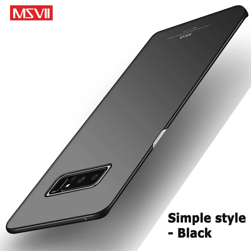 Чехол MSVII для Samsung Galaxy Note 8 тонкий чехол Жесткий из поликарбоната Note8 чехлы 6 3 дюйма