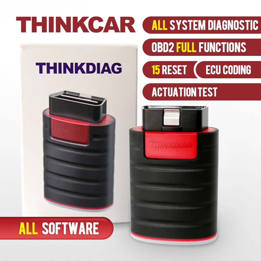 Thinkcar ThinkDiag полный OBD2 все системы диагностический инструмент 15 сброс сервиса