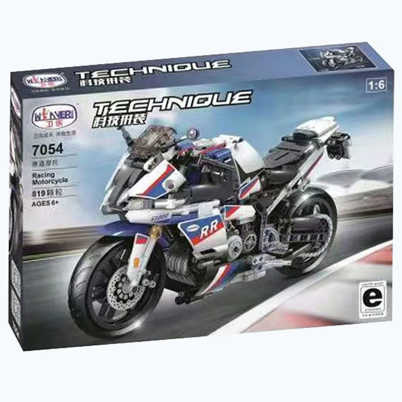 

Building Blocks Model Retro Track Motorcycle City Vehicle Building Blocks Model Education Game Toys For Kids Birthday Gifts